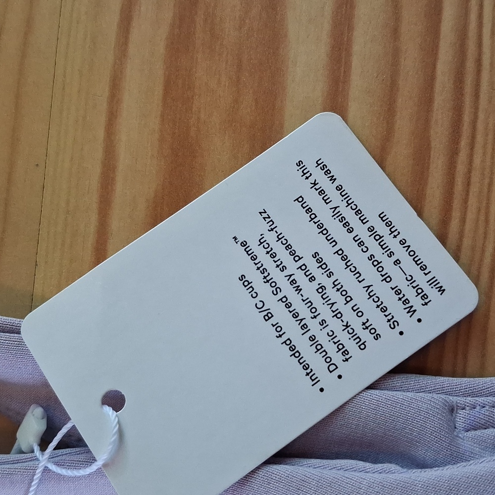 Lululemon Athletica Lavender Sports BRA - Picture 7 of 7